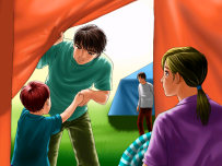 明2000__林立翔__巡視災民_gf__商演活動